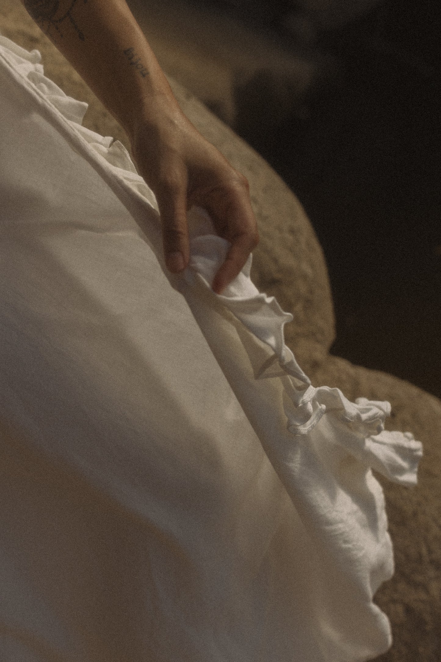 Istana Ruffle Wrap Skirt