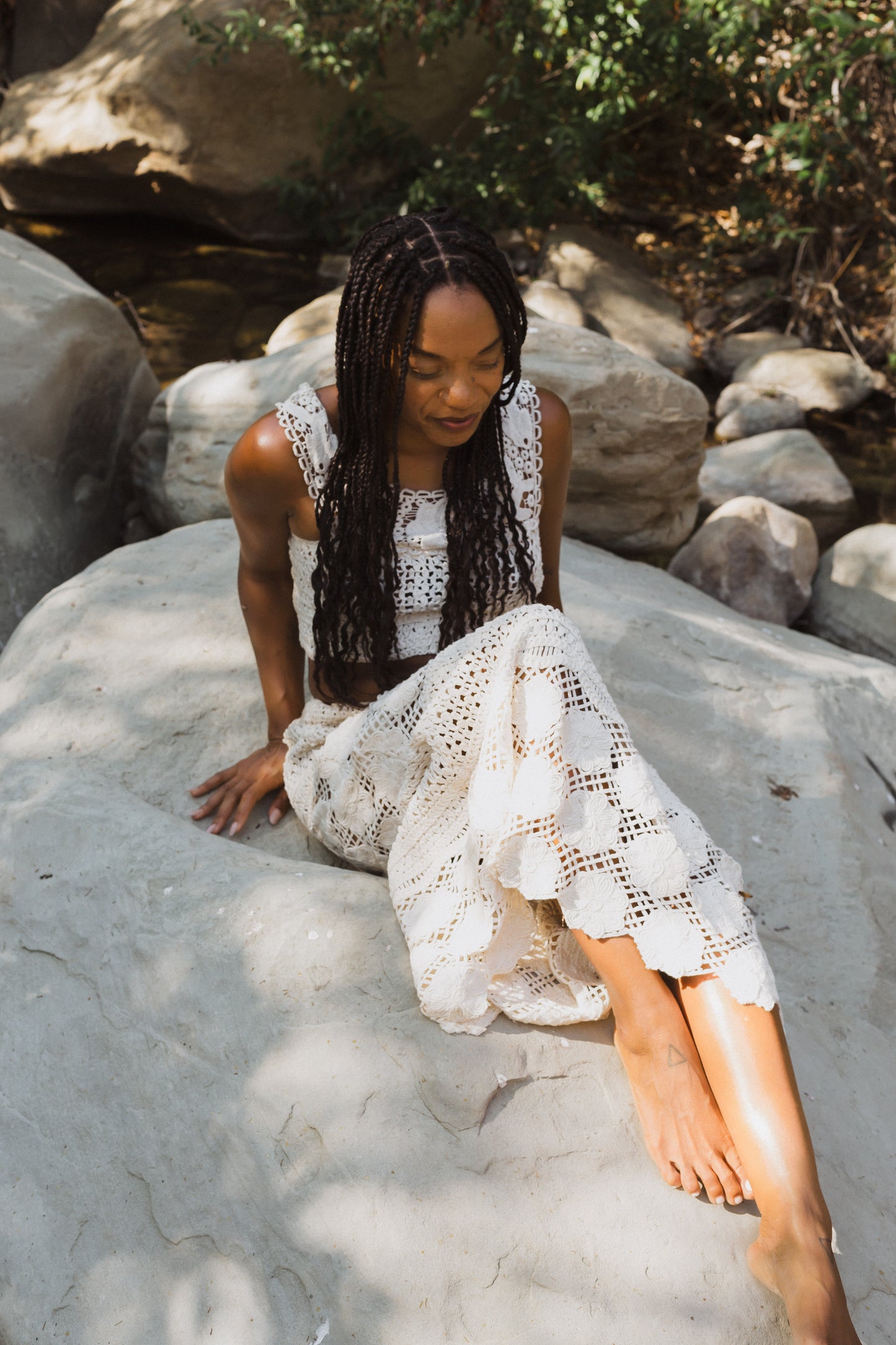 Island Crochet Skirt