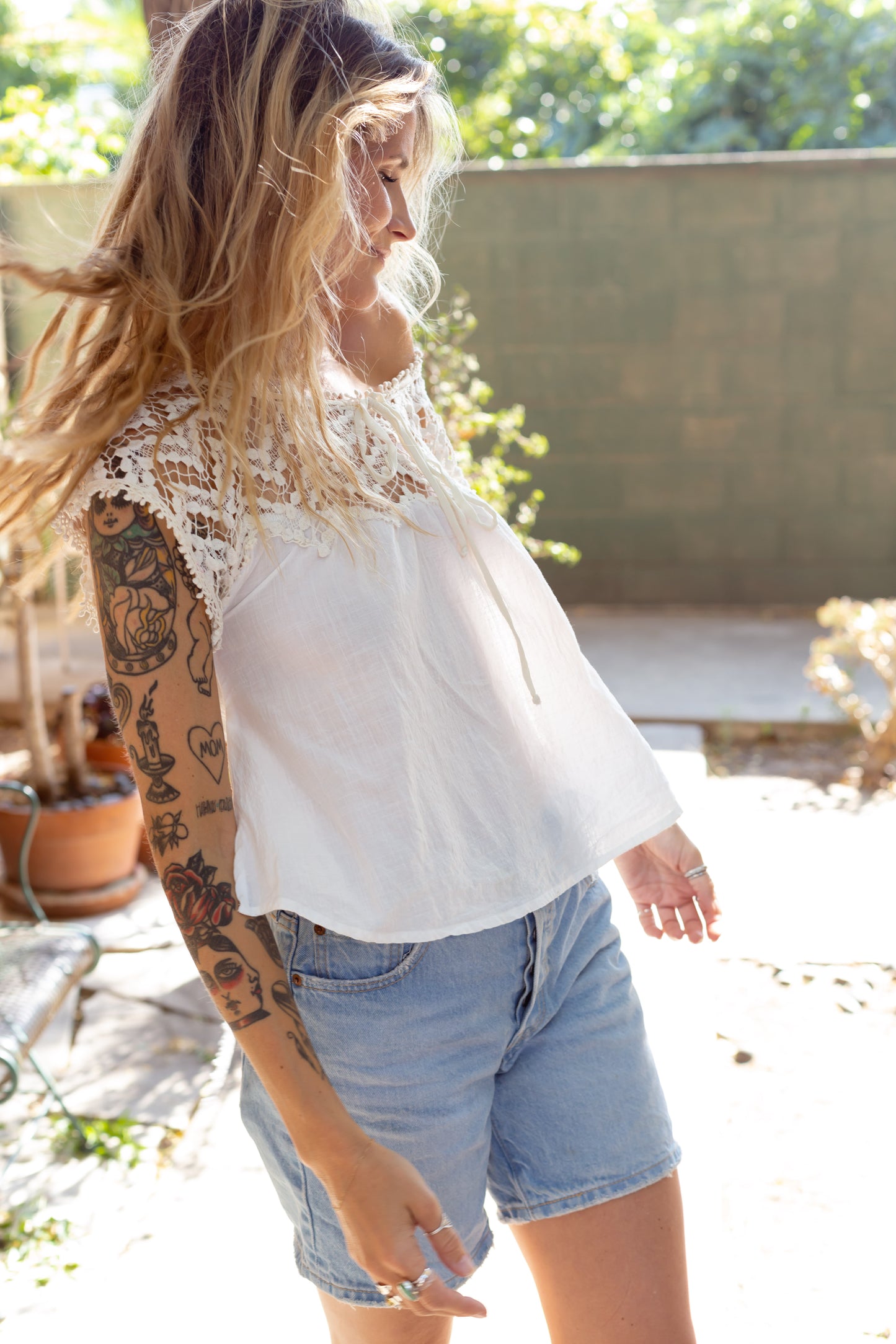 Florabelle Crochet Blouse