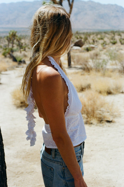 Mana Ruffle Halter