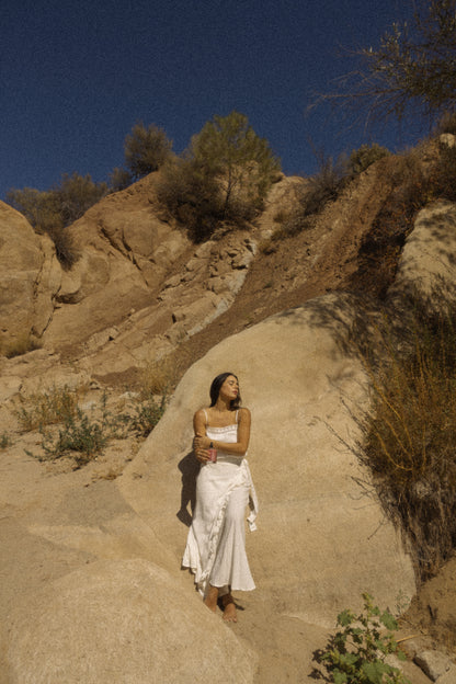 Istana Ruffle Wrap Skirt