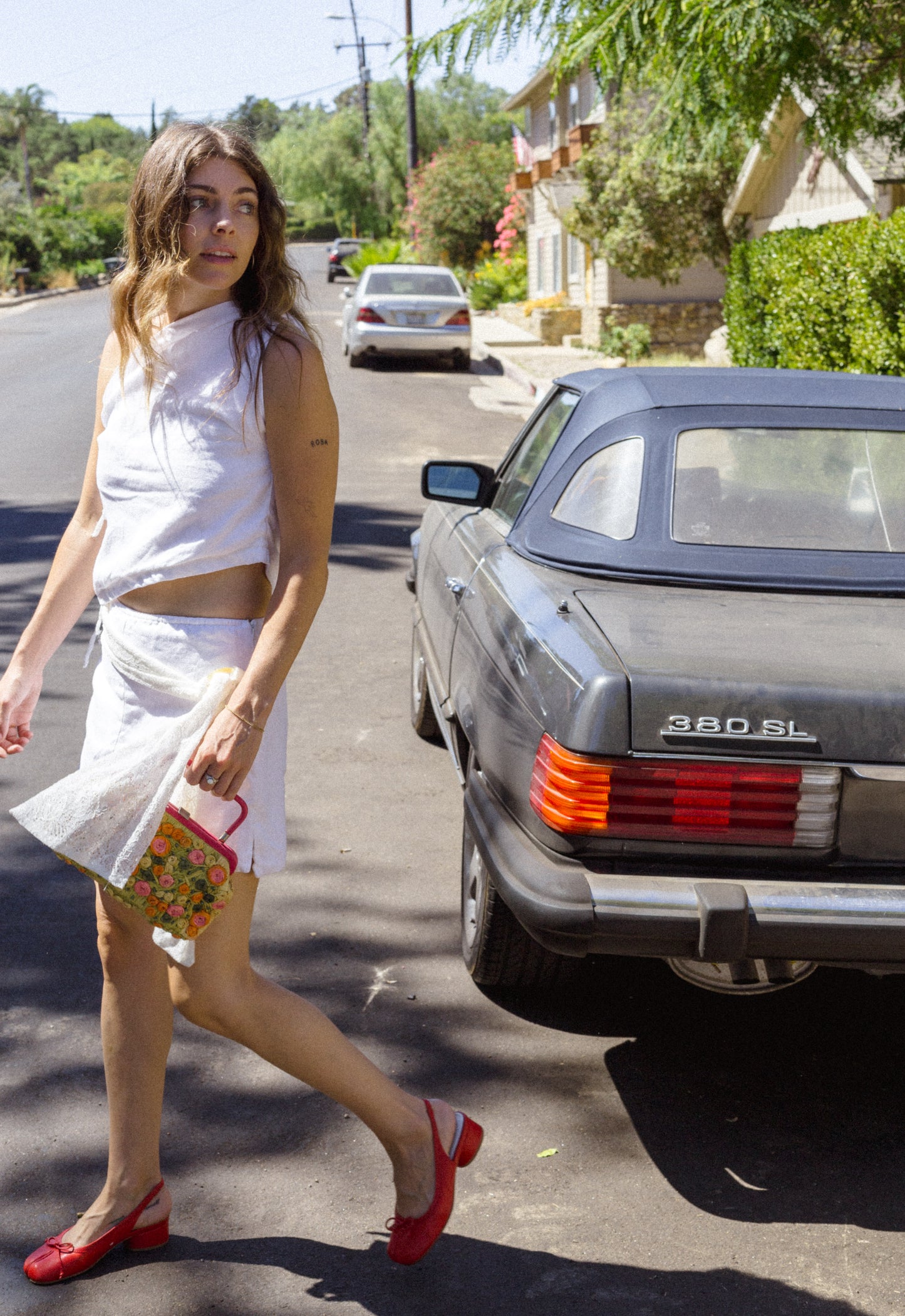 Sol Linen Mini Skirt